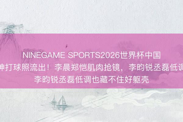 NINEGAME SPORTS2026世界杯中国官方网站 4大男神打球照流出!李晨郑恺肌肉抢镜,李昀锐丞磊低调也藏不住好躯壳
