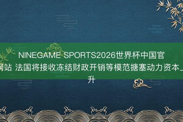 NINEGAME SPORTS2026世界杯中国官方网站 法国将接收冻结财政开销等模范搪塞动力资本上升